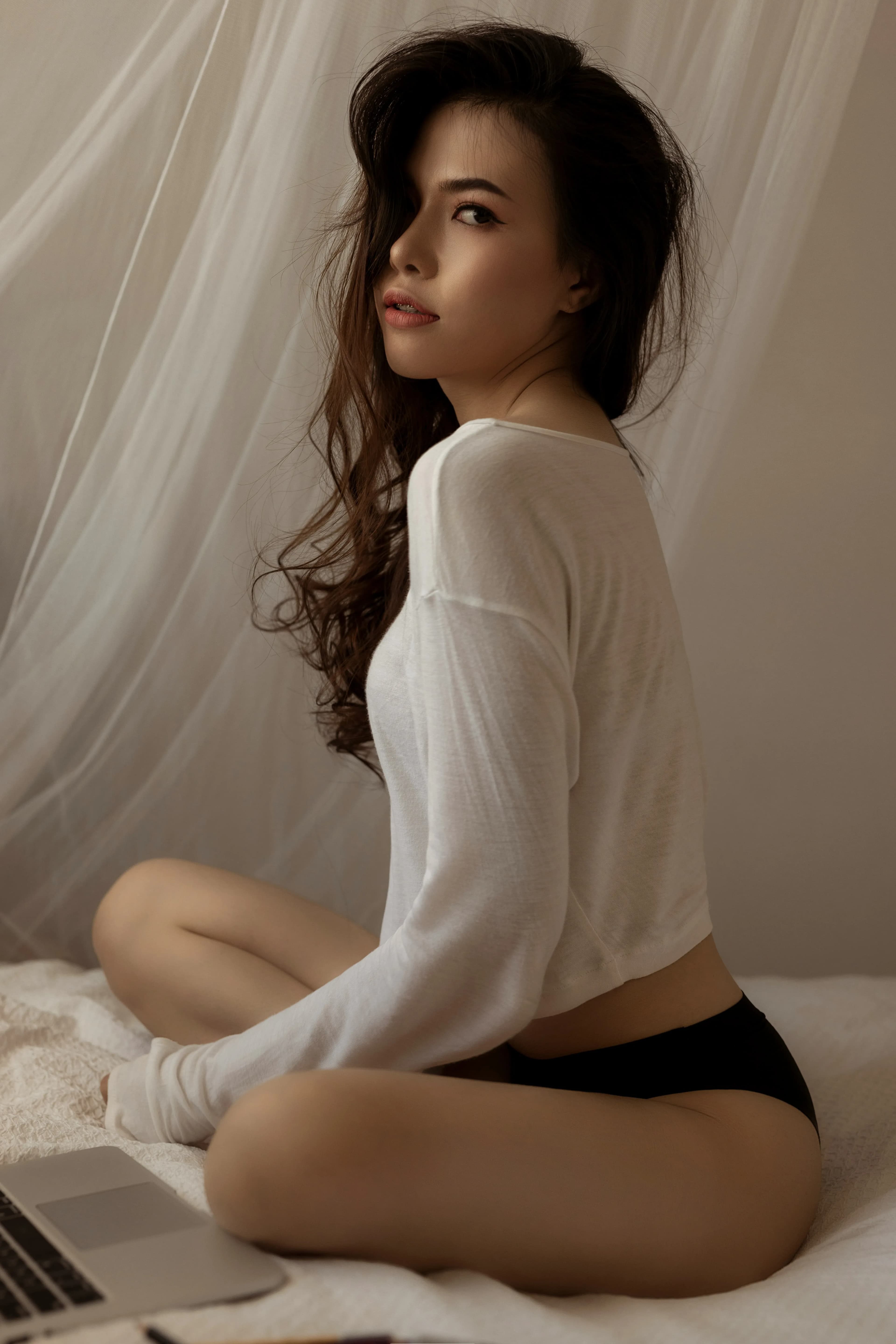 Person in original setting