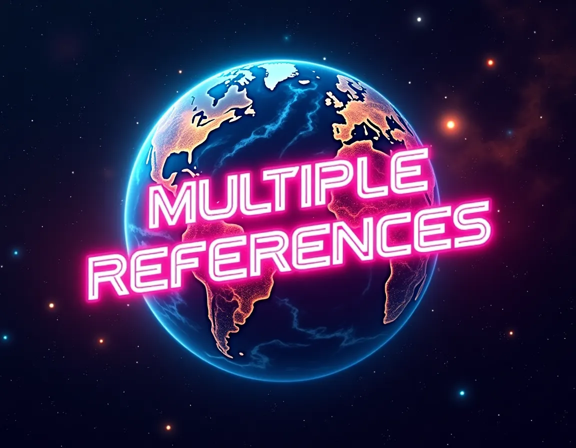 Illustration of using multiple reference images together