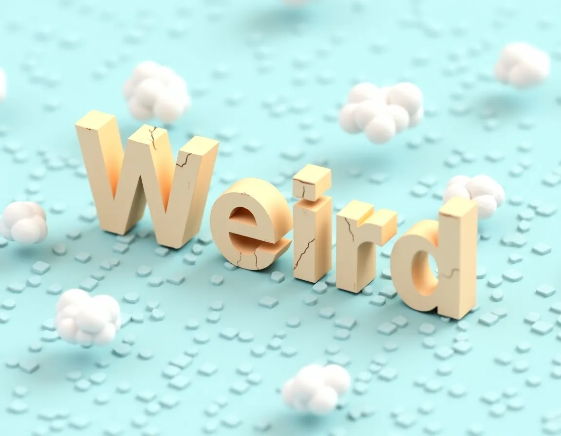 Illustration of the weird parameter's effect on images